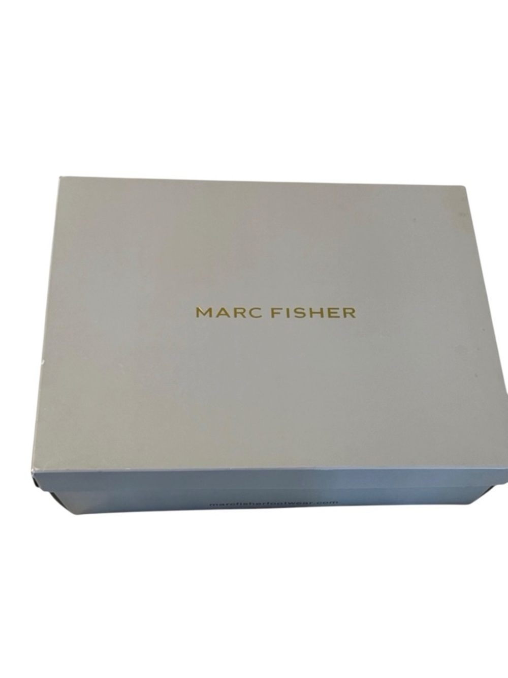 Marc Fisher Silver Heels with Floral Accent - Size 8 - Picture 3 of 4